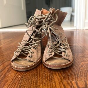 Jeffrey Campbell tie-up heel